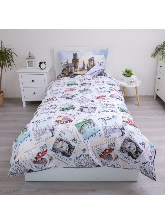 POŚCIEL 140x200 HARRY POTTER HEDWIGA HP-101