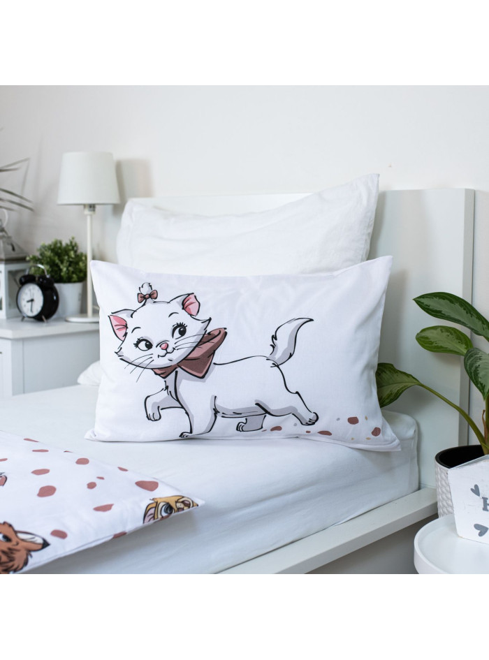 POŚCIEL DO ŁÓŻECZKA 100x135 KOTKA MARIE DISNEY MR-01