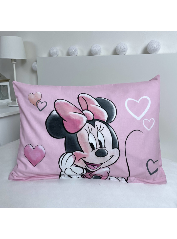 POŚCIEL DO ŁÓŻECZKA 100x135 cm MYSZKA MINNIE MN-194
