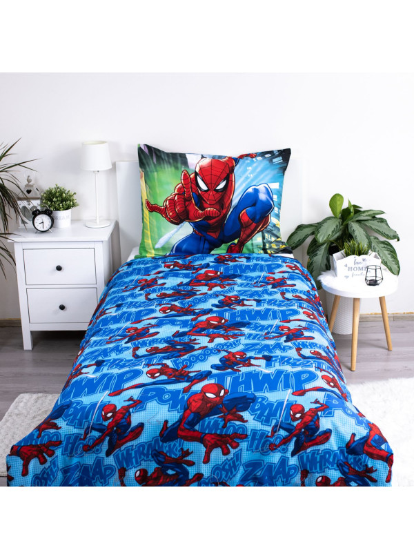 POŚCIEL SPIDERMAN 140x200 BAWEŁNIANA SPIDEY SPD-5