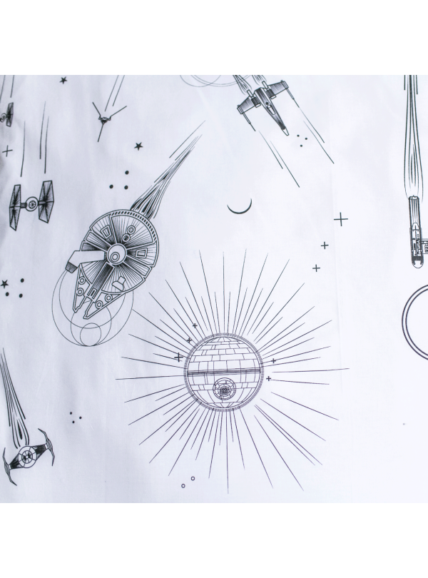 POŚCIEL 140x200 ŚWIECĄCA W CIEMNOŚCI STAR WARS