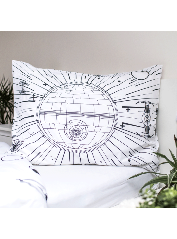 POŚCIEL 140x200 ŚWIECĄCA W CIEMNOŚCI STAR WARS