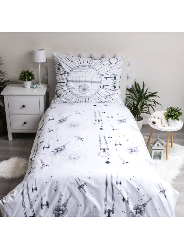 POŚCIEL 140x200 ŚWIECĄCA W CIEMNOŚCI STAR WARS