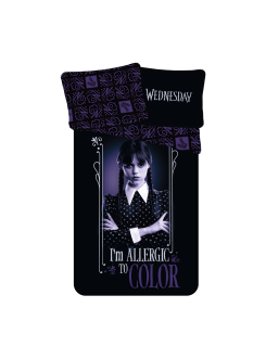 POŚCIEL MŁODZIEŻOWA 140x200 WEDNESDAY WD-01
