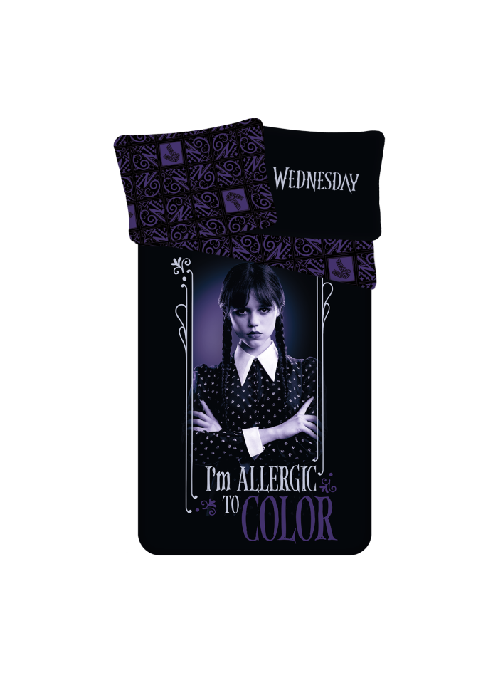 POŚCIEL MŁODZIEŻOWA 140x200 WEDNESDAY WD-01