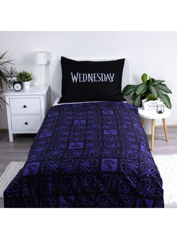 POŚCIEL MŁODZIEŻOWA 140x200 WEDNESDAY WD-01
