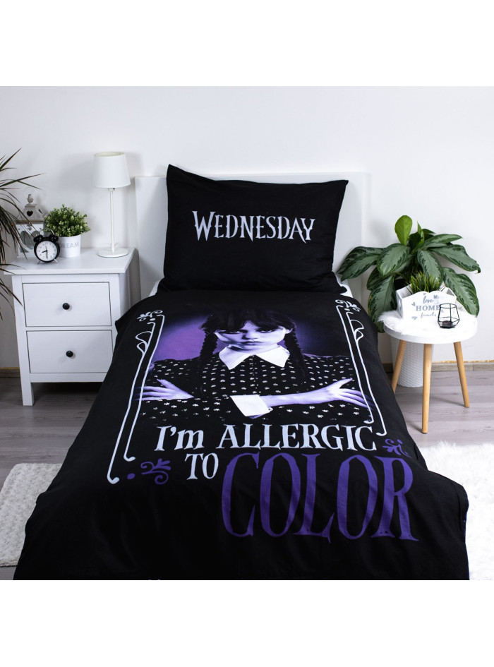 POŚCIEL MŁODZIEŻOWA 140x200 WEDNESDAY WD-01