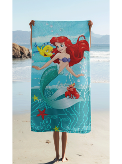 RĘCZNIK 70x140 KĄPIELOWY DZIECIĘCY SYRENKA ARIELKA AR-02 2