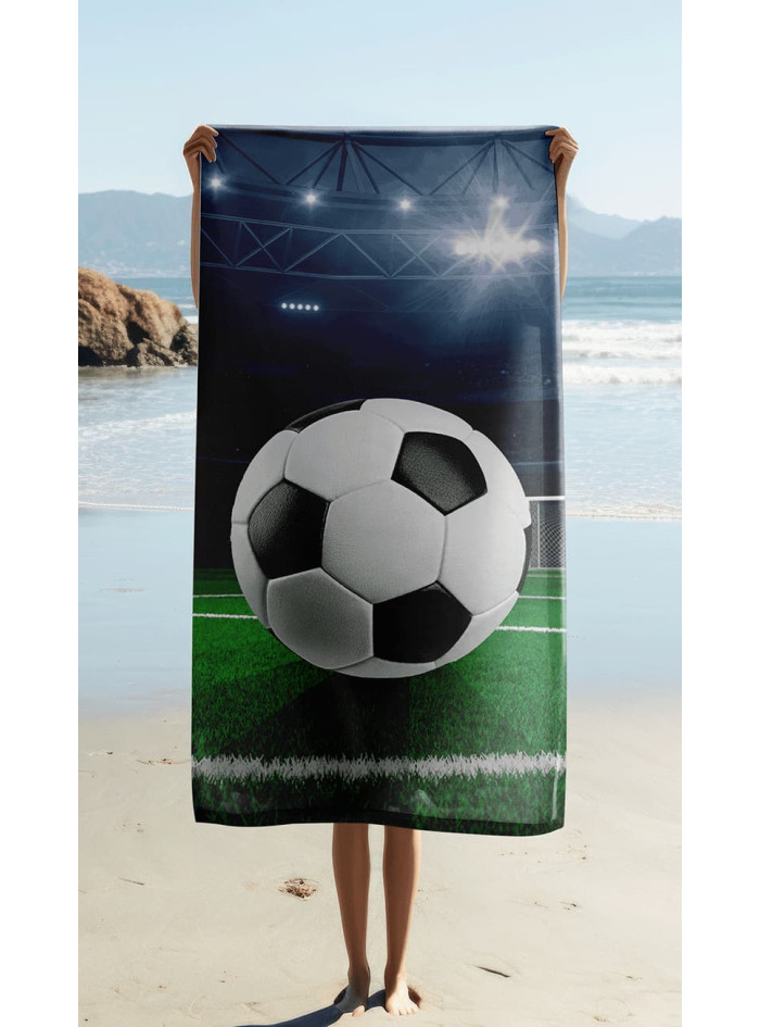 RĘCZNIK 70x140 KĄPIELOWY PLAŻOWY BAWEŁNIANY PIŁKA FB-07