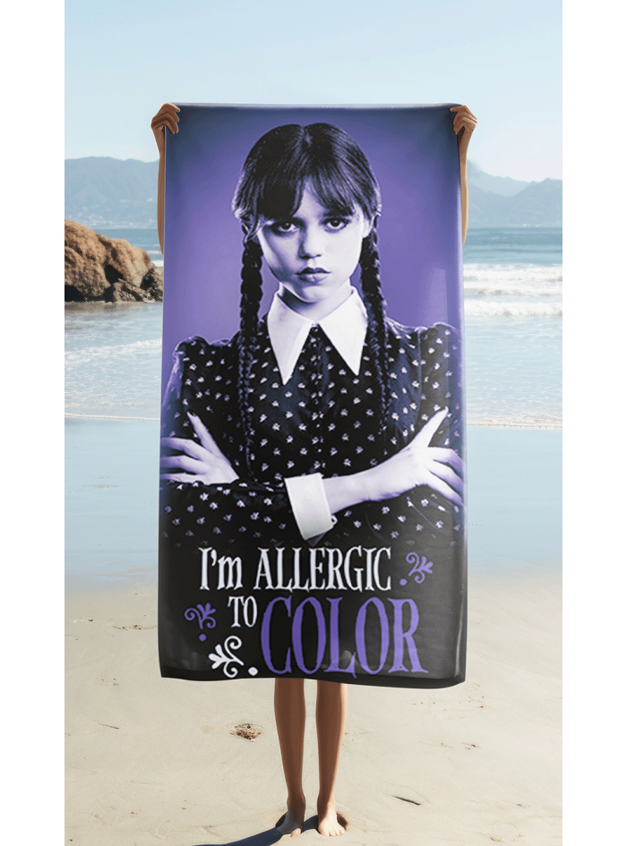 RĘCZNIK WEDNESDAY 70x140 KĄPIELOWY PLAŻOWY