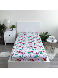 PRZEŚCIERADŁO Z GUMKA 90x200 SYRENKA ARIELKA 2