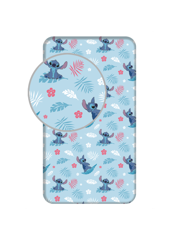 PRZEŚCIERADŁO Z GUMKA 90x200 LILO I STITCH LS_66