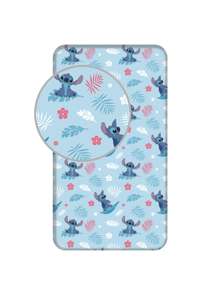 PRZEŚCIERADŁO Z GUMKA 90x200 LILO I STITCH LS_66