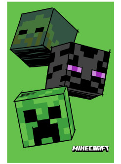 KOC KOCYK POLAROWY 100x150 PLED MINECRAFT MNC-87