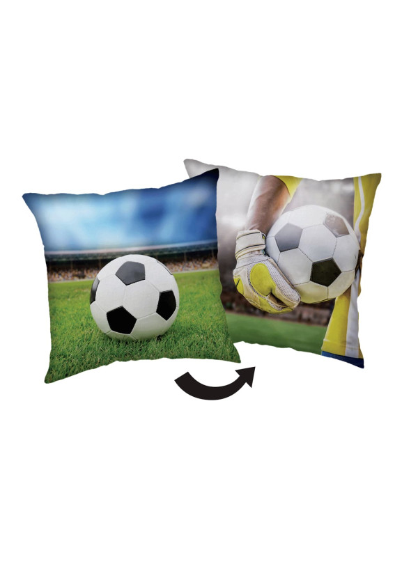 PODUSZKA 40x40 DEKORACYJNA PIŁKA NOŻNA PN-04