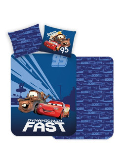 POŚCIEL 140x200 cm AUTA ZYGZAK MC QUEEN CAR-705