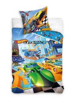 POŚCIEL 160x200 cm HOT WHEELS SAMOCHODY HW-007