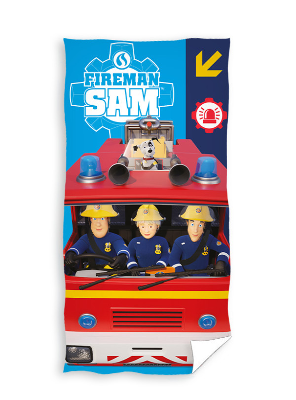 RĘCZNIK 70x140 KĄPIELOWY PLAŻOWY STRAŻAK SAM FS-017