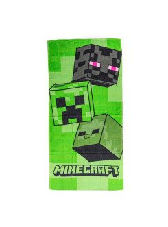 RĘCZNIK KĄPIELOWY PLAŻOWY 70x140 MINECRAFT ALEX STEVE MNC_014