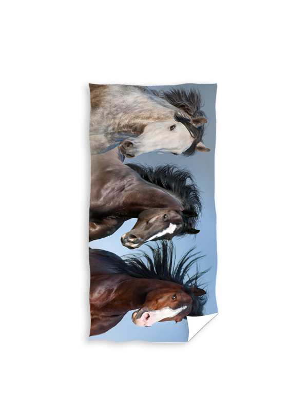 RĘCZNIK 70x140 KONIE KOŃ TNL-014