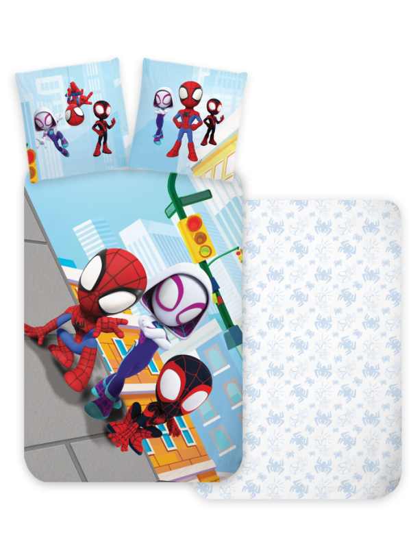 POŚCIEL DO ŁÓŻECZKA 100x135 SPIDEY SPIDERMAN SP-5460