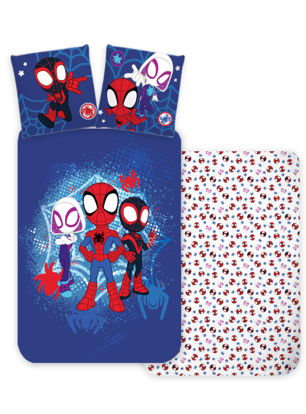 POŚCIEL DO ŁÓŻECZKA 100x135 SPIDEY SPIDERMAN SP-5464