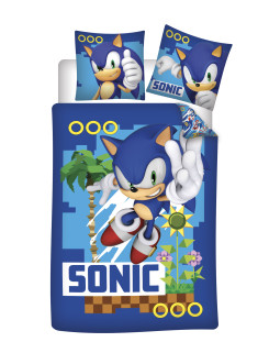 POŚCIEL DO ŁÓŻECZKA 100x135 DLA DZIECI SONIC SON-001