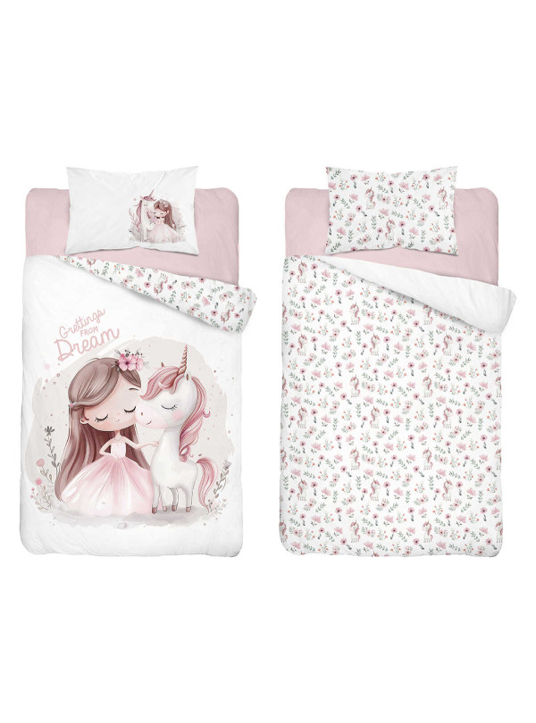 POŚCIEL DO ŁÓŻECZKA 100x135 KSIĘŻNICZKA 5570B