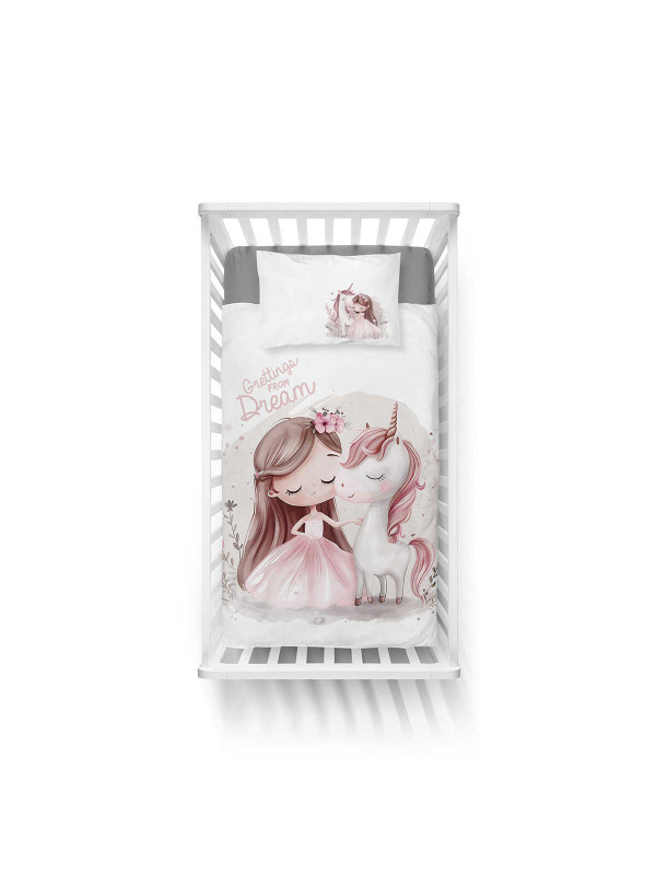 POŚCIEL DO ŁÓŻECZKA 100x135 KSIĘŻNICZKA 5570B