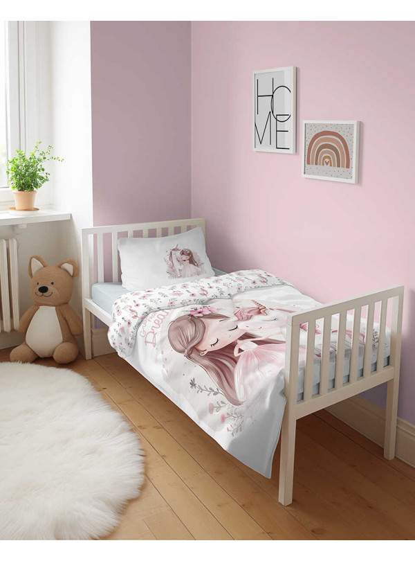 POŚCIEL DO ŁÓŻECZKA 100x135 KSIĘŻNICZKA 5570B