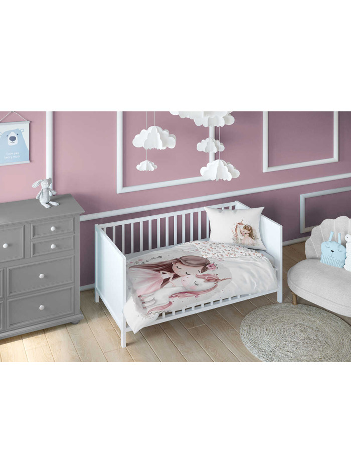 POŚCIEL DO ŁÓŻECZKA 90x120 KSIĘŻNICZKA 5570A