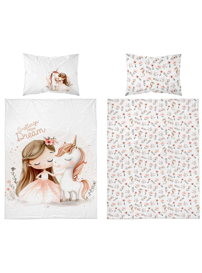 POŚCIEL DO ŁÓŻECZKA 90x120 KSIĘŻNICZKA 5570A