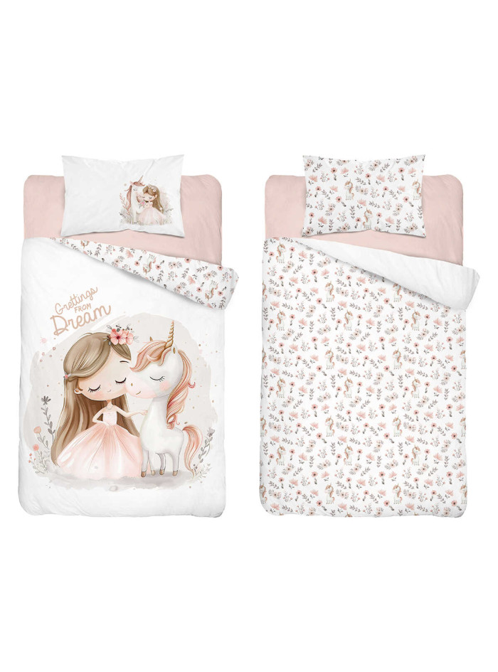 POŚCIEL DO ŁÓŻECZKA 90x120 KSIĘŻNICZKA 5570A