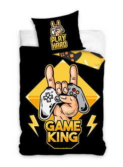 POŚCIEL MŁODZIEŻOWA 160x200 DLA GRACZA PADY PNL25052