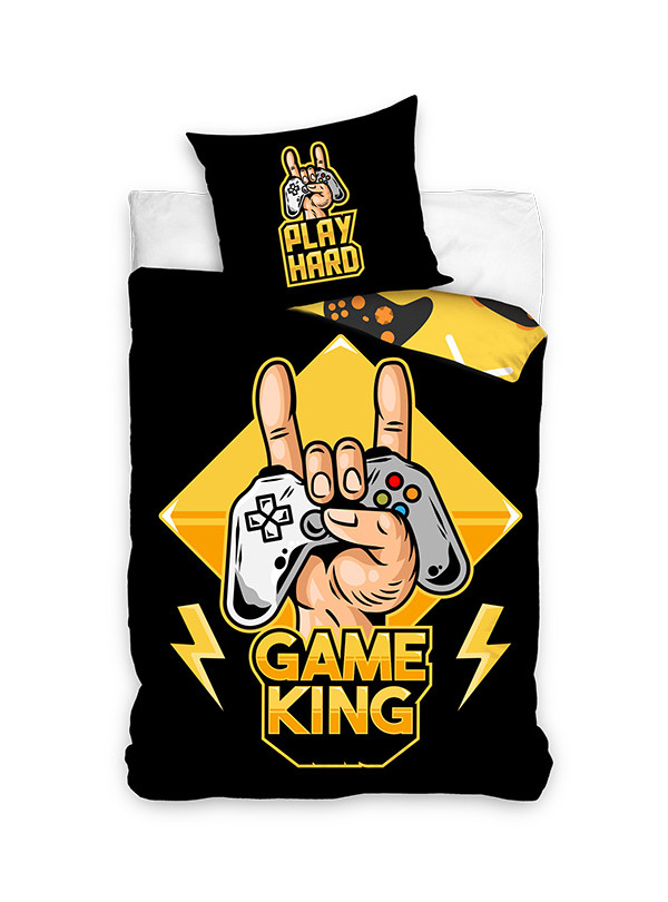 POŚCIEL MŁODZIEŻOWA 160x200 DLA GRACZA PADY PNL25052