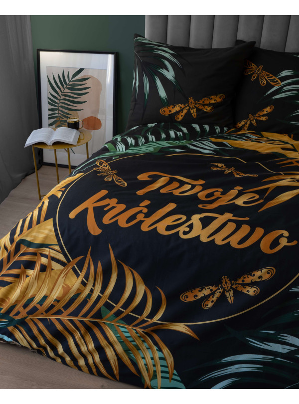 KOMPLET POŚCIELI 200x220 TWOJE KRÓLESTWO