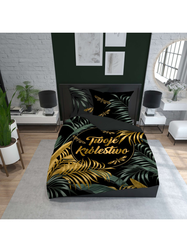 KOMPLET POŚCIELI 200x220 TWOJE KRÓLESTWO