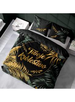 KOMPLET POŚCIELI 200x220 TWOJE KRÓLESTWO