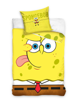 POŚCIEL 160x200 SPONGEBOB KANCIASTOPORTY