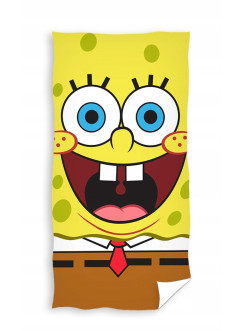RĘCZNIK SPONGEBOB 70x140 BAWEŁNIANY DZIECIĘCY
