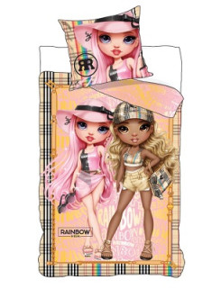 POŚCIEL 140x200 RAINBOW HIGH LALKI LALECZKI