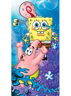 RĘCZNIK 70x140 KĄPIELOWY DZIECIĘCY SPONGEBOB PATRYK SP-712