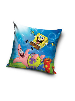 POSZEWKA NA PODUSZKĘ JAŚKA 40x40 SPONGEBOB