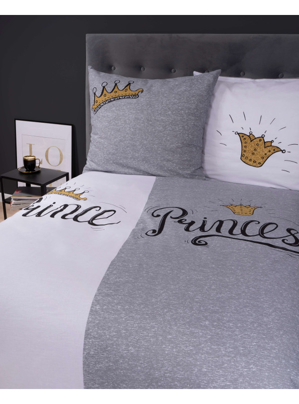 POŚCIEL BAWEŁNIANA 200x220 PRINCE & PRINCESS