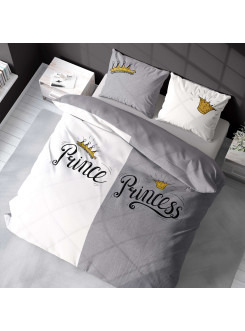 POŚCIEL BAWEŁNIANA 200x220 PRINCE & PRINCESS