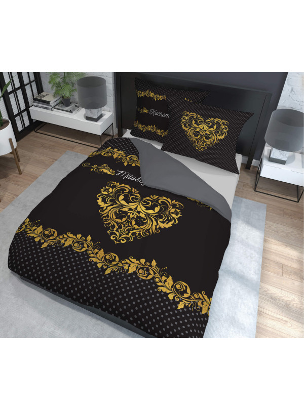 POŚCIEL BAWEŁNIANA 220x200 MIŁOŚĆ