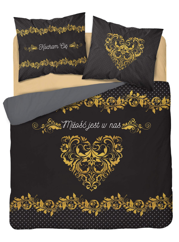 POŚCIEL BAWEŁNIANA 220x200 MIŁOŚĆ