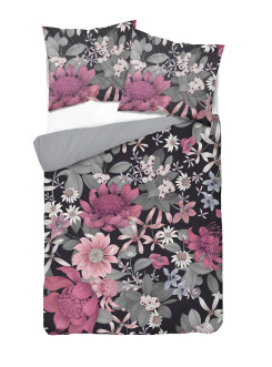 KOMPLET POŚCIELI 160x200 DWUSTRONNA 3D W KWIATY 4370_A 2