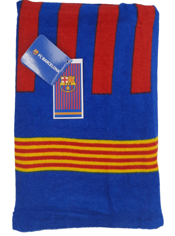 RĘCZNIK KĄPIELOWY PLAŻOWY 70x140 FC BARCELONA DUŻY BAR-914
