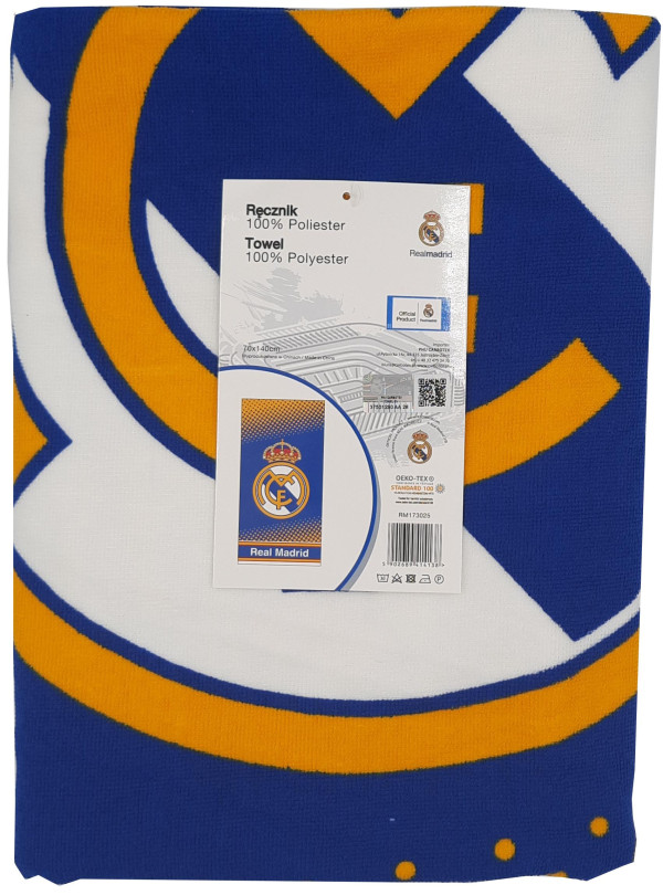 RĘCZNIK KĄPIELOWY PLAŻOWY 70x140 REAL MADRYT RM-218